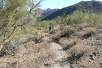PICTURES/Goldfield Ovens Loop Trail/t_Sharon on Trail1.JPG